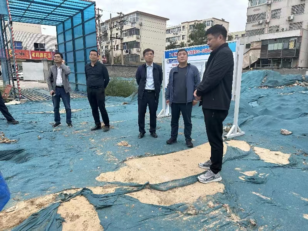 mk中国官方官网_MK(中国)
负责人汪洋到孙八砦城中村改造项目调研项目建设工作